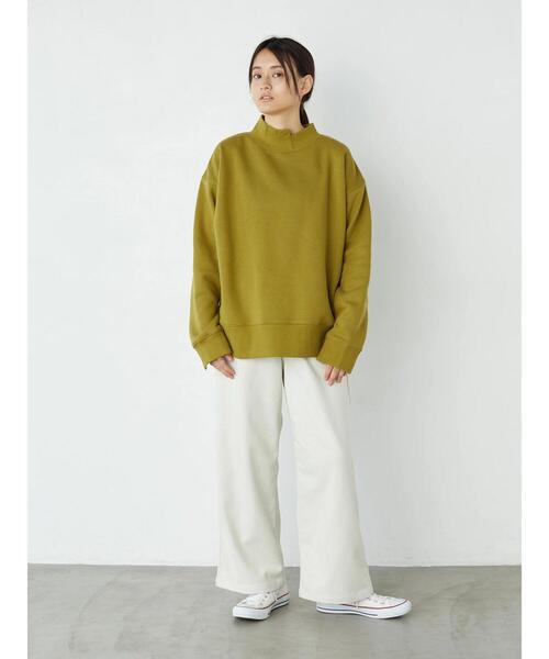 AMERICAN HOLIC（アメリカンホリック）の「ウールライクワイドパンツ　＊●（その他パンツ・レディース・チャコールグレー/ブラウン/アイボリー/ベージュ・M/L）」の14枚目の写真