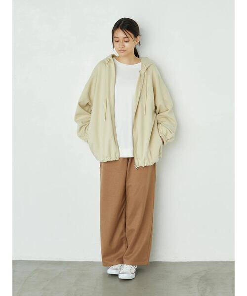 AMERICAN HOLIC（アメリカンホリック）の「ウールライクワイドパンツ　＊●（その他パンツ・レディース・チャコールグレー/ブラウン/アイボリー/ベージュ・M/L）」の22枚目の写真