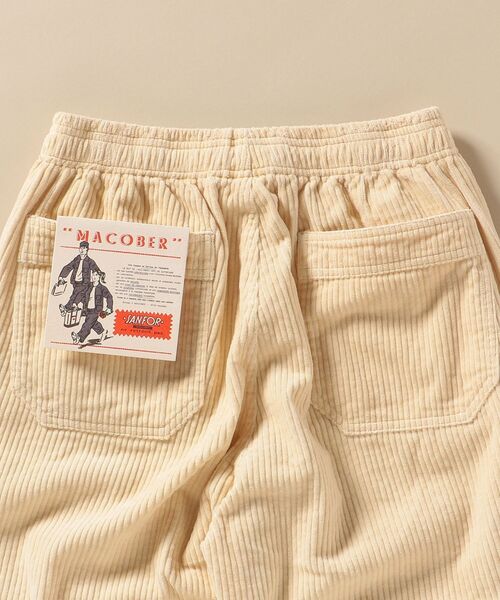 MACOBER（マコバ）の「【SHIPS別注】MACOBER: カラー コーデュロイ シェフ パンツ 20FW（その他パンツ・メンズ・ブラック/ナチュラル/キャメル/ピンク・SMALL/MEDIUM/LARGE）」の13枚目の写真