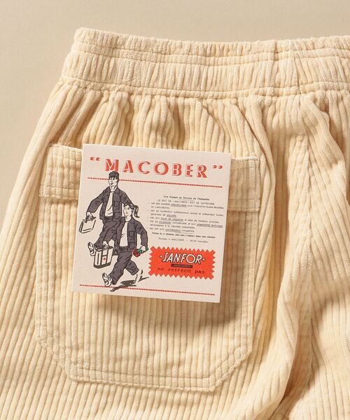 MACOBER（マコバ）の「【SHIPS別注】MACOBER: カラー コーデュロイ シェフ パンツ 20FW（その他パンツ・メンズ・ブラック/ナチュラル/キャメル/ピンク・SMALL/MEDIUM/LARGE）」の14枚目の写真