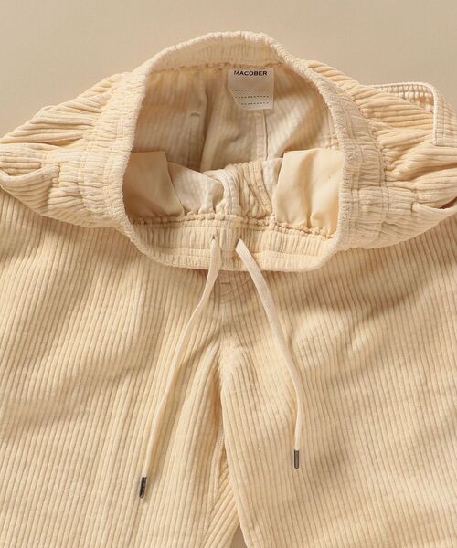 MACOBER（マコバ）の「【SHIPS別注】MACOBER: カラー コーデュロイ シェフ パンツ 20FW（その他パンツ・メンズ・ブラック/ナチュラル/キャメル/ピンク・SMALL/MEDIUM/LARGE）」の15枚目の写真