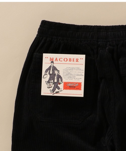 MACOBER（マコバ）の「【SHIPS別注】MACOBER: カラー コーデュロイ シェフ パンツ 20FW（その他パンツ・メンズ・ブラック/ナチュラル/キャメル/ピンク・SMALL/MEDIUM/LARGE）」の2枚目の写真