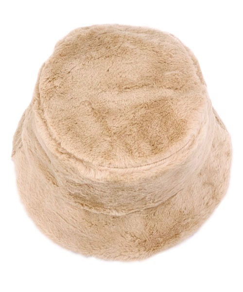Ruben（ルーベン）の「Fake Fur BUCKET HAT/フェイクファー バケットハット（ハット・レディース・ブラック/ベージュ/グレイッシュベージュ/グレー/アイボリー・FREE）」の17枚目の写真