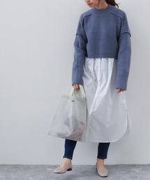 セール フクレジャガード襟付きaラインワンピース ワンピース Archives アルシーヴ のファッション通販 Zozotown