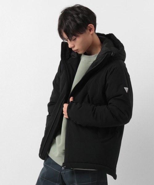 make a ray!（メイク ア レイ！）の「DOUBLE LAYER マウンテンパーカー WIND BLOCK 中綿ブルゾン（ダウンジャケット/コート・メンズ・ネイビー/ブラック系その他・L/XL/M）」の5枚目の写真