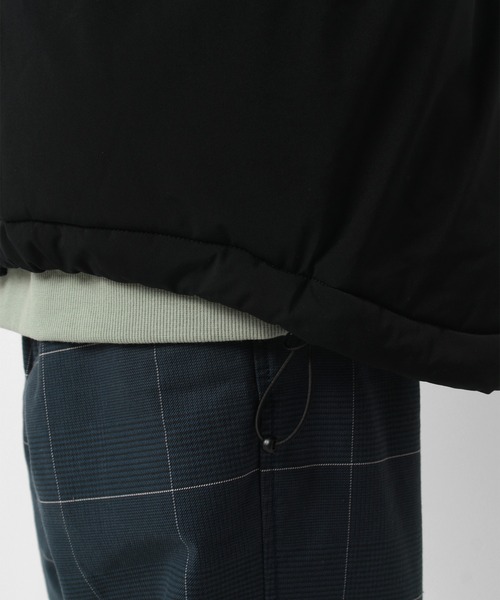 make a ray!（メイク ア レイ！）の「DOUBLE LAYER マウンテンパーカー WIND BLOCK 中綿ブルゾン（ダウンジャケット/コート・メンズ・ネイビー/ブラック系その他・L/XL/M）」の19枚目の写真