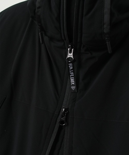 make a ray!（メイク ア レイ！）の「DOUBLE LAYER マウンテンパーカー WIND BLOCK 中綿ブルゾン（ダウンジャケット/コート・メンズ・ネイビー/ブラック系その他・L/XL/M）」の15枚目の写真