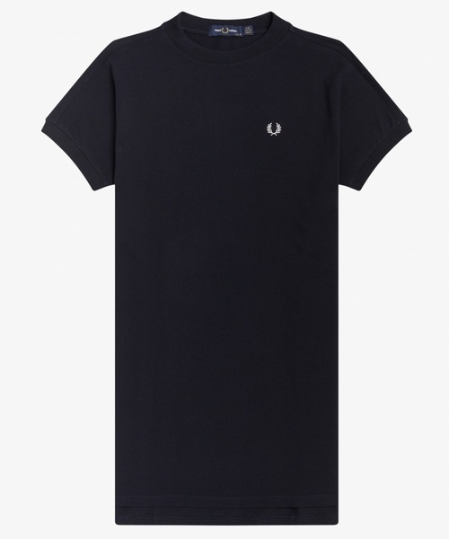 【新品】FREDPERRY BOXY PIQUE T-SHIRT DRESS FRED PERRY（フレッドペリー）の「Boxy Pique T-Shirt Dress