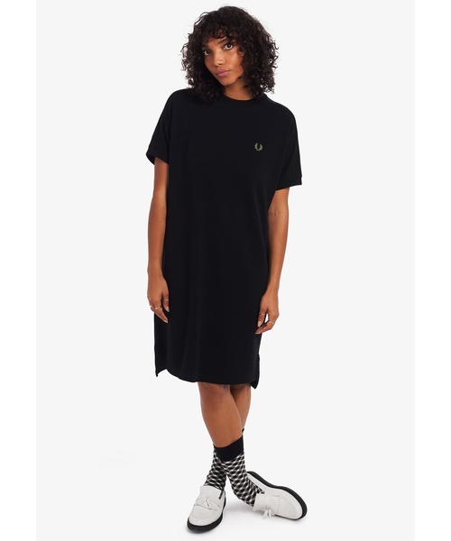 FRED PERRY（フレッドペリー）の「Boxy Pique T-Shirt Dress