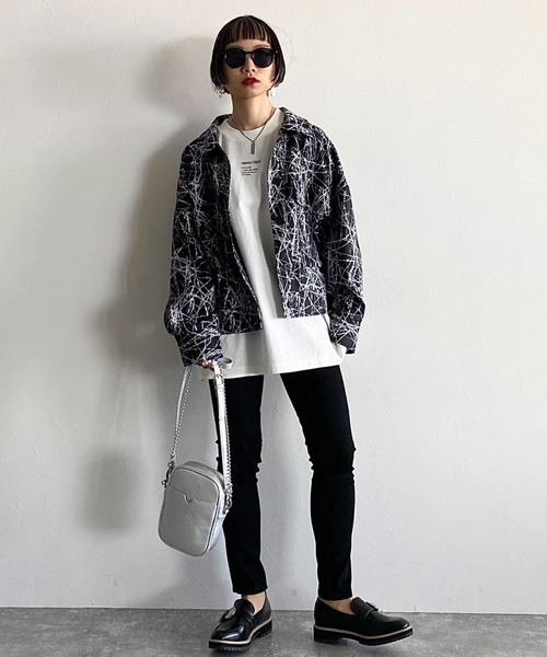 PAGEBOY（ページボーイ）の「シンプルロゴBIGロンT（Tシャツ/カットソー・レディース・ブラック/オフホワイト/ブルー系その他/グレイッシュベージュ・FREE）」の9枚目の写真