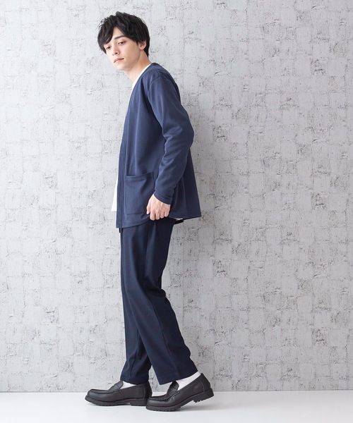 Blue Standard (ブルースタンダード)の「【BLUE STANDARD】チェックパンツ ワイドパンツ ウエストゴム/イージーパンツ仕様(その他パンツ・メンズ・ベージュ/ネイビー/グレー・LARGE/MEDIUM/X-LARGE)」の14枚目の写真