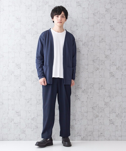 Blue Standard (ブルースタンダード)の「【BLUE STANDARD】チェックパンツ ワイドパンツ ウエストゴム/イージーパンツ仕様(その他パンツ・メンズ・ベージュ/ネイビー/グレー・LARGE/MEDIUM/X-LARGE)」の16枚目の写真