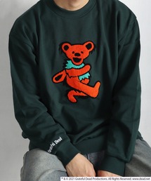 Grateful Dead　オーバーサイズ サガラ刺繍 Big Bear 長袖スウェットトレーナー
