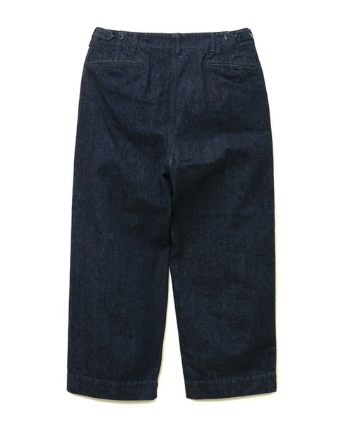 AOZORA（アオゾラ）の「AOZORA/アオゾラ　 生機デニム 太トラウザーパンツ（デニムパンツ・メンズ・ダークインディゴブルー/ブルー系・MEDIUM/LARGE）」の14枚目の写真