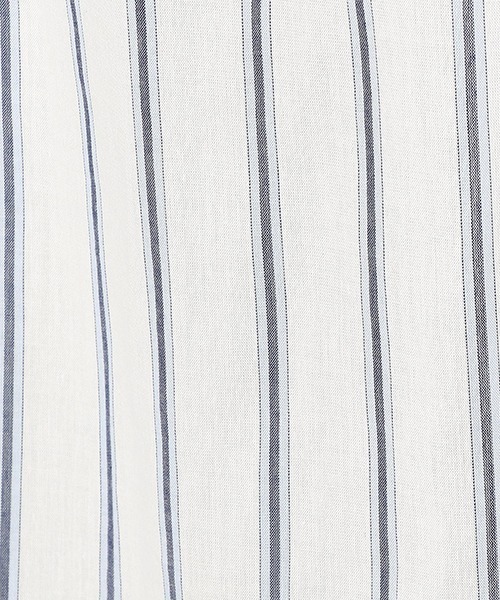 Comme　Ca　Mature（コムサマチュア）の「シャツワンピース（シャツワンピース・レディース・ホワイト/サックスブルー・FREE）」の9枚目の写真