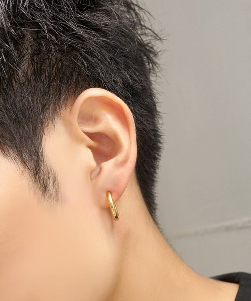 SBG（エスビー）の「SBG イヤーカフピアス（イヤーカフ・メンズ・シルバー/ゴールド/ブラック・L/S/M/LL/#21/#19/#17）」の10枚目の写真