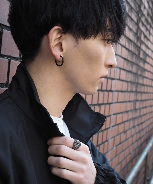 SBG（エスビー）の「SBG イヤーカフピアス（イヤーカフ・メンズ・シルバー/ゴールド/ブラック・L/S/M/LL/#21/#19/#17）」の14枚目の写真