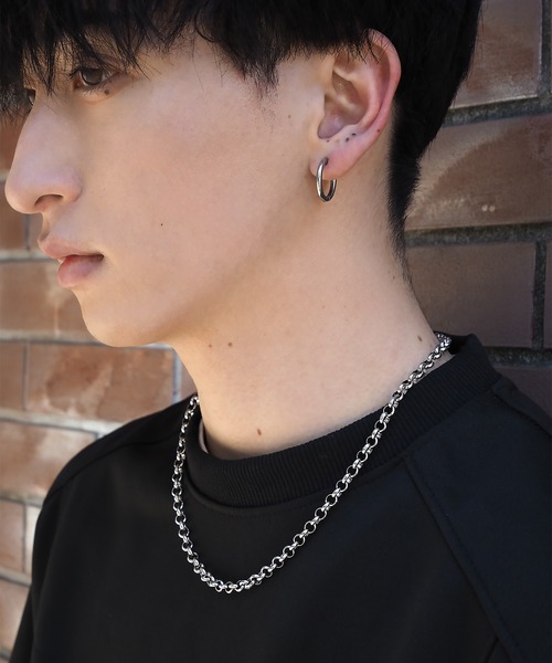 SBG（エスビー）の「SBG イヤーカフピアス（イヤーカフ・メンズ・シルバー/ゴールド/ブラック・L/S/M/LL/#21/#19/#17）」の21枚目の写真