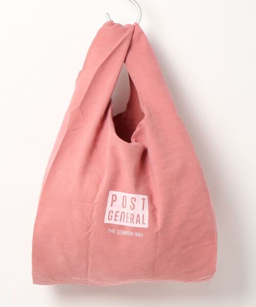 POST GENERAL（ポストジェネラル）の「POST GENERAL コンビニバッグ（エコバッグ/サブバッグ・メンズ・ピンクベージュ・FREE）」の8枚目の写真