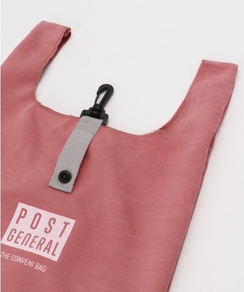 POST GENERAL（ポストジェネラル）の「POST GENERAL コンビニバッグ（エコバッグ/サブバッグ・メンズ・ピンクベージュ・FREE）」の7枚目の写真