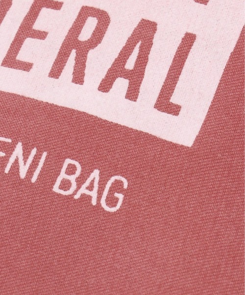 POST GENERAL（ポストジェネラル）の「POST GENERAL コンビニバッグ（エコバッグ/サブバッグ・メンズ・ピンクベージュ・FREE）」の6枚目の写真