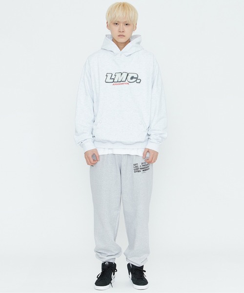 LMCの「【LMC】21SS ASSOCIATION SNAP HOODIE / アソシエーション ロゴ スナップボタン フーディー(パーカー・メンズ・レッド/ヘザーグレー・LARGE/SMALL/X-LARGE/MEDIUM)」の6枚目の写真