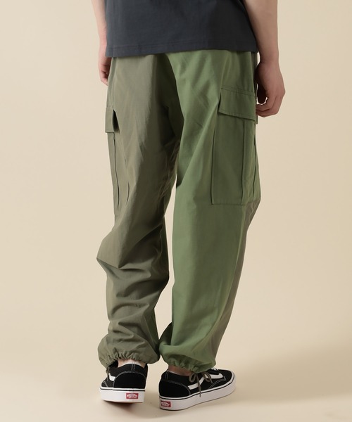 SlashDate(スラッシュデイト)の「ルーズシルエット バルーンワイド 6ポケットミリタリーカーゴパンツ(カーゴパンツ・メンズ・グリーン系その他/ブラック/オリーブ・M/L)」の14枚目の写真