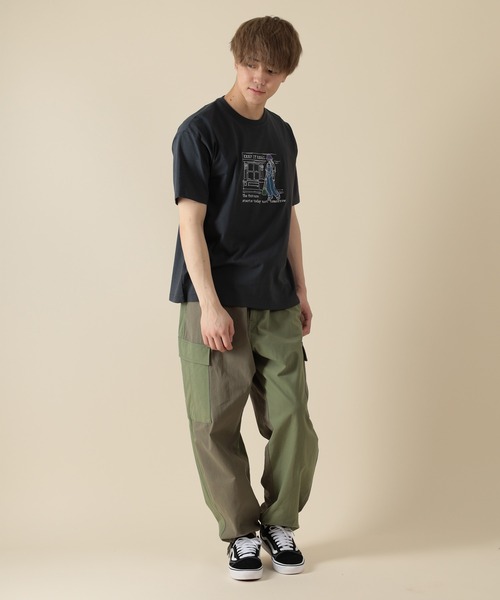 SlashDate(スラッシュデイト)の「ルーズシルエット バルーンワイド 6ポケットミリタリーカーゴパンツ(カーゴパンツ・メンズ・グリーン系その他/ブラック/オリーブ・M/L)」の15枚目の写真