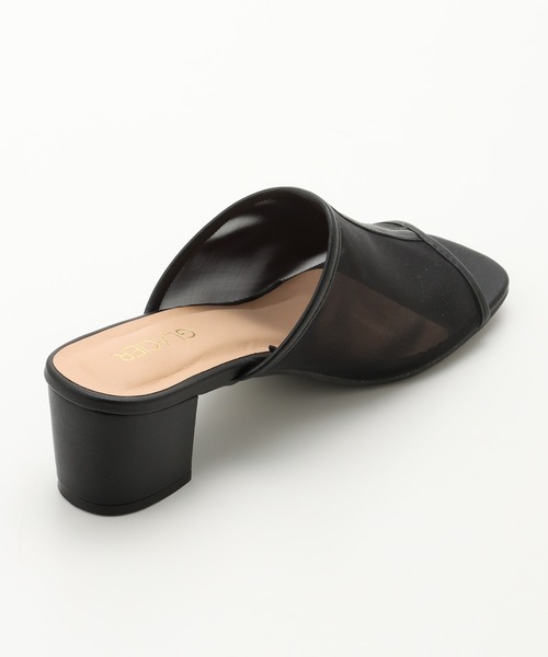 Honeys(ハニーズ)の「シアーミュール(その他シューズ・レディース・ブラック/ピンクベージュ・LL/M/L)」の7枚目の写真