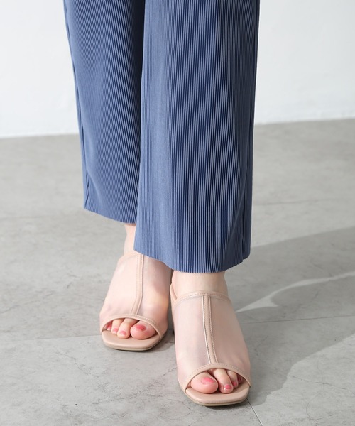 Honeys(ハニーズ)の「シアーミュール(その他シューズ・レディース・ブラック/ピンクベージュ・LL/M/L)」の17枚目の写真