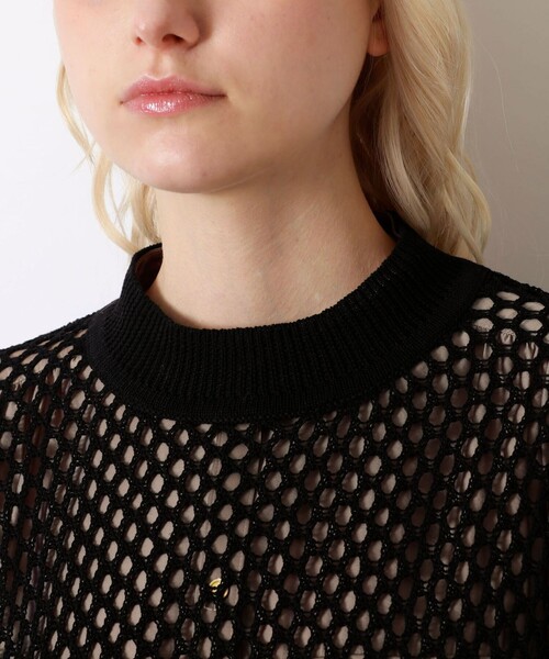 LOVELESS（ラブレス）の「メッシュ オーバー ベスト（ベスト・レディース・ブラック/ホワイト系その他・34/36）」の8枚目の写真