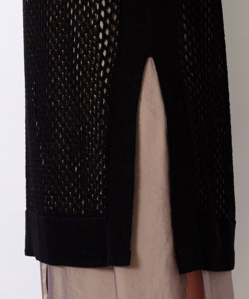 LOVELESS（ラブレス）の「メッシュ オーバー ベスト（ベスト・レディース・ブラック/ホワイト系その他・34/36）」の10枚目の写真