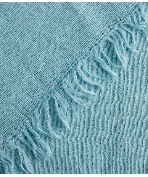 SIPULI（シプリ）の「ASAUCE MELER｜ベルギーリネンフリンジストール（ストール/ショール・レディース・アイボリー/グレー系その他・フリー）」の7枚目の写真