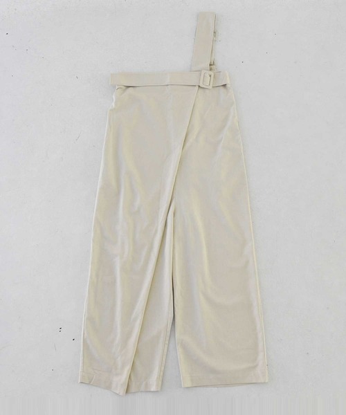 antiqua（アンティカ）の「ナチュラル綿麻オールインワン（つなぎ/オールインワン・レディース・ブラック/カーキ/ナチュラル・FREE）」の21枚目の写真