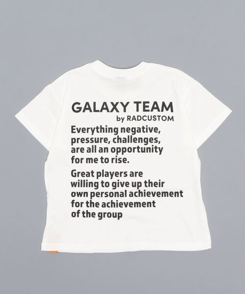 RAD CUSTOM（ラッドカスタム）の「RAD CUSTOM/ロゴ バック プリント Tシャツ（Tシャツ/カットソー・キッズ・ホワイト/パープル/オレンジ・130/160/140/150/120）」の6枚目の写真