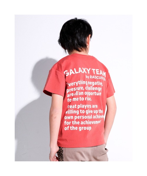 RAD CUSTOM（ラッドカスタム）の「RAD CUSTOM/ロゴ バック プリント Tシャツ（Tシャツ/カットソー・キッズ・ホワイト/パープル/オレンジ・130/160/140/150/120）」の10枚目の写真