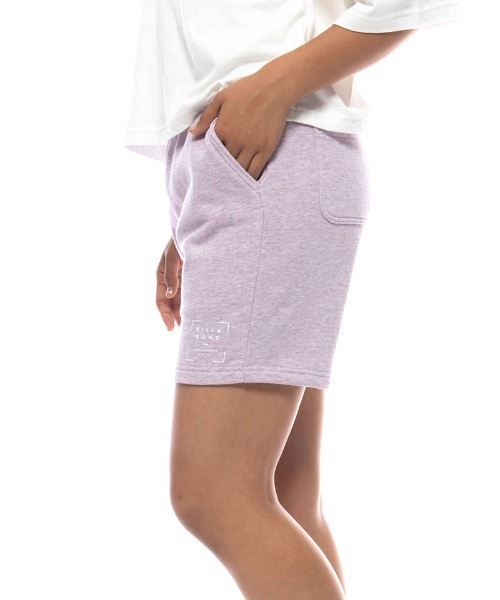 BILLABONG(ビラボン)の「BILLABONG レディース WALKPANTS ウォークパンツ/ショートパンツ 【2021年夏モデル】/ビラボンスウェットショーツ(スウェットパンツ・レディース・イエロー/ラベンダー/インディゴブルー・LARGE/MEDIUM)」の6枚目の写真