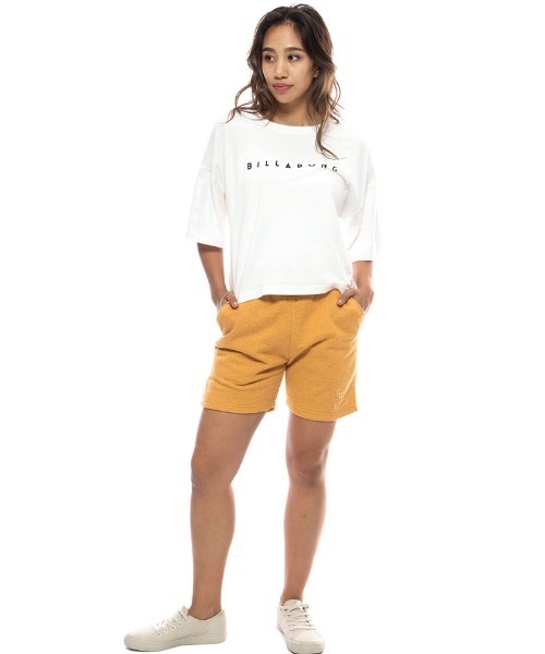 BILLABONG(ビラボン)の「BILLABONG レディース WALKPANTS ウォークパンツ/ショートパンツ 【2021年夏モデル】/ビラボンスウェットショーツ(スウェットパンツ・レディース・イエロー/ラベンダー/インディゴブルー・LARGE/MEDIUM)」の8枚目の写真