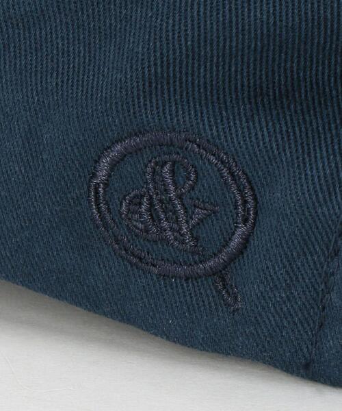 UNITED ARROWS & SONS（ユナイテッドアローズアンドサンズ）の「UNITED ARROWS & SONS（ユナイテッドアローズ＆サンズ）LOGO CAP（キャップ・メンズ・ブラック/ベージュ/ネイビー/パープル/ケリー・FREE）」の11枚目の写真