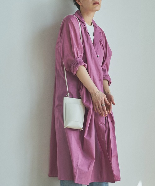 audrey and john wad（オードリーアンドジョンワッド）の「【Audrey and John Wad】フェイクレザーミニポシェット（ショルダーバッグ・レディース・ブラック/ホワイト・FREE）」の7枚目の写真