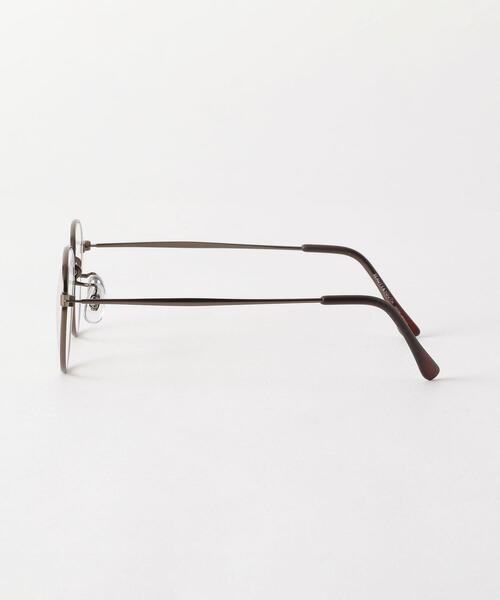 BEAUTY&YOUTH UNITED ARROWS（ビューティーアンドユースユナイテッドアローズ）の「【WEB限定】by メタルアイウエア（メガネ・レディース・ダークブラウン/ブラウン・FREE）」の3枚目の写真