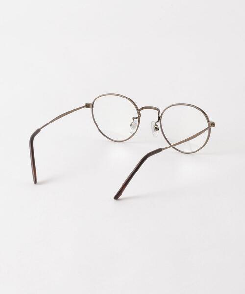 BEAUTY&YOUTH UNITED ARROWS（ビューティーアンドユースユナイテッドアローズ）の「【WEB限定】by メタルアイウエア（メガネ・レディース・ダークブラウン/ブラウン・FREE）」の4枚目の写真