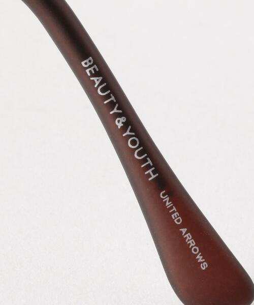 BEAUTY&YOUTH UNITED ARROWS（ビューティーアンドユースユナイテッドアローズ）の「【WEB限定】by メタルアイウエア（メガネ・レディース・ダークブラウン/ブラウン・FREE）」の8枚目の写真