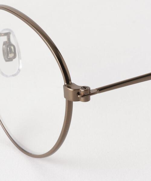 BEAUTY&YOUTH UNITED ARROWS（ビューティーアンドユースユナイテッドアローズ）の「【WEB限定】by メタルアイウエア（メガネ・レディース・ダークブラウン/ブラウン・FREE）」の9枚目の写真