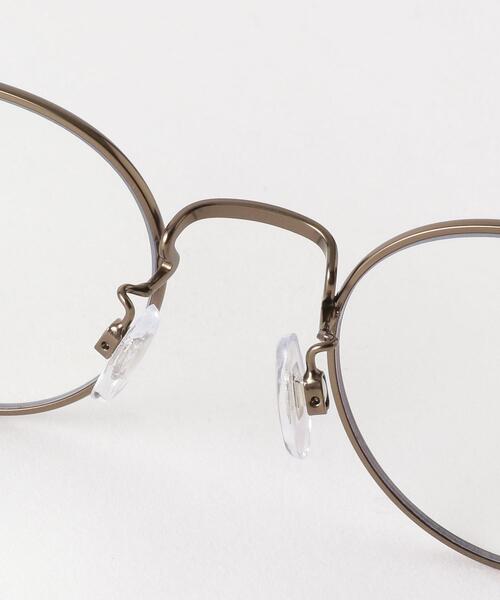 BEAUTY&YOUTH UNITED ARROWS（ビューティーアンドユースユナイテッドアローズ）の「【WEB限定】by メタルアイウエア（メガネ・レディース・ダークブラウン/ブラウン・FREE）」の6枚目の写真