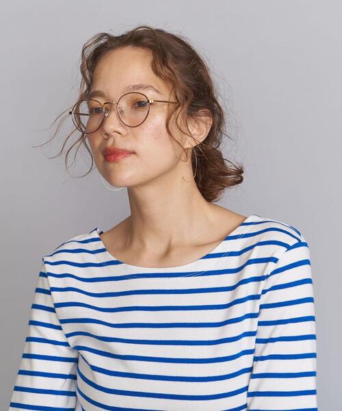 BEAUTY&YOUTH UNITED ARROWS（ビューティーアンドユースユナイテッドアローズ）の「【WEB限定】by メタルアイウエア（メガネ・レディース・ダークブラウン/ブラウン・FREE）」の12枚目の写真