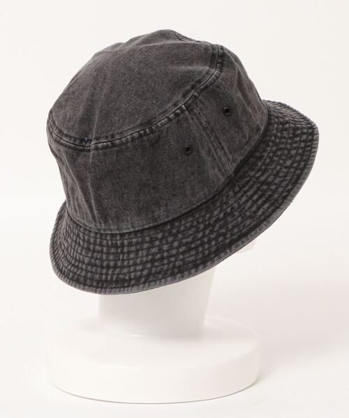 無（ム）の「デニムバケットハット（ハット・レディース・ブラック/ネイビー・FREE）」の5枚目の写真