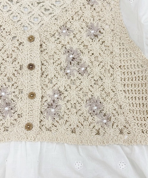 apres jour(アプレジュール)の「かぎ針刺繍コットンレースブラウス【ZOZOTOWN限定アイテム】(シャツ/ブラウス・レディース・ラベンダー/モカ・フリー)」の16枚目の写真