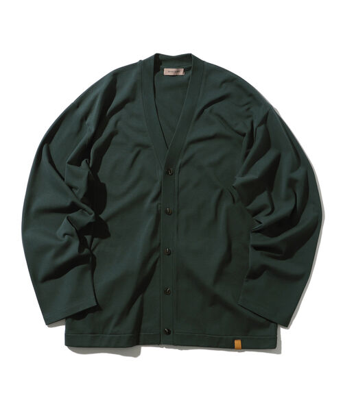 BEAMS LIGHTS（ビームスライツ）の「BEAMS LIGHTS / ギザコットン スプレンダーツイスト カーディガン（カーディガン/ボレロ・メンズ・ブラック/ダークグリーン/ネイビー/チャコールグレー/ライトブルー・SMALL/MEDIUM/LARGE）」の11枚目の写真