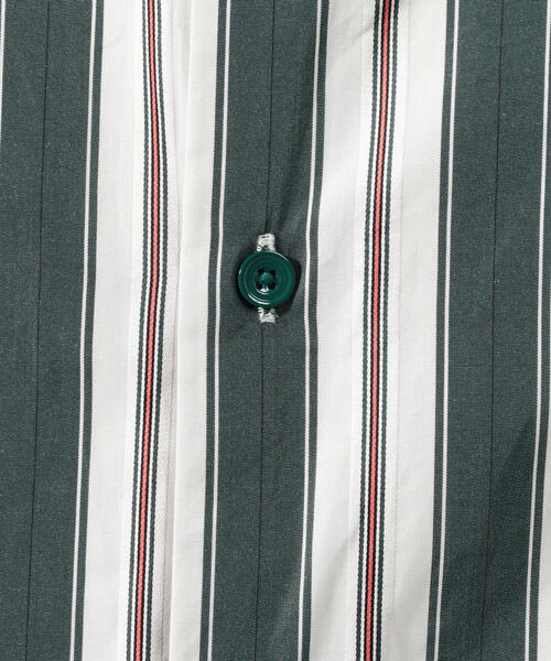 TOMORROWLAND （トゥモローランド）の「ハイカウントコットン アーカイブフィット バンドカラーシャツ（シャツ/ブラウス・メンズ・レッド系その他2/ブルー系その他3/グリーン系その他3/ブラウン系その他/ブルー系その他4/ブルー系その他・S/M/XS）」の16枚目の写真